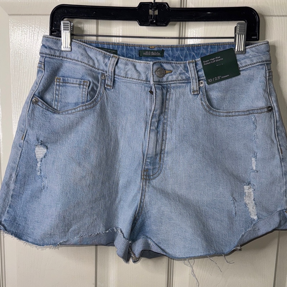 Wild Fable Sky Blue Jean Shorts